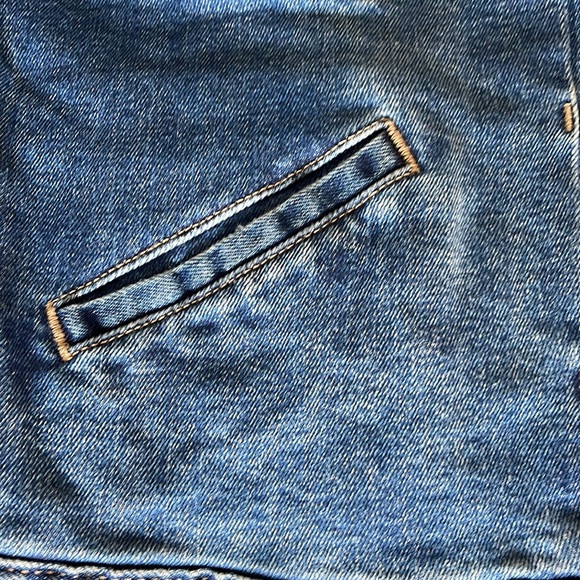 Gap Japanese Salvedge Denim Western Jacket NWT - Picture 6 of 13